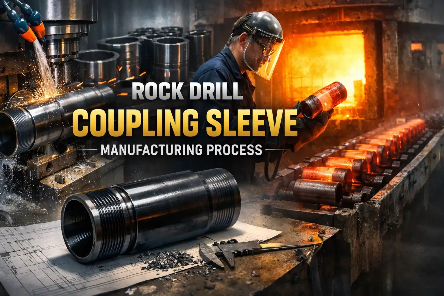 Rock Drill Coupling Sleeve Manufacturing Process