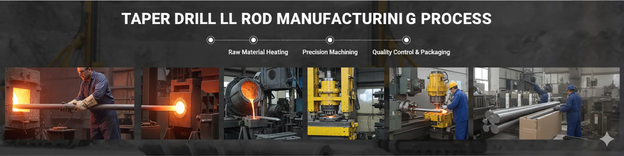 Taper Drill Rod Manufacturing Process