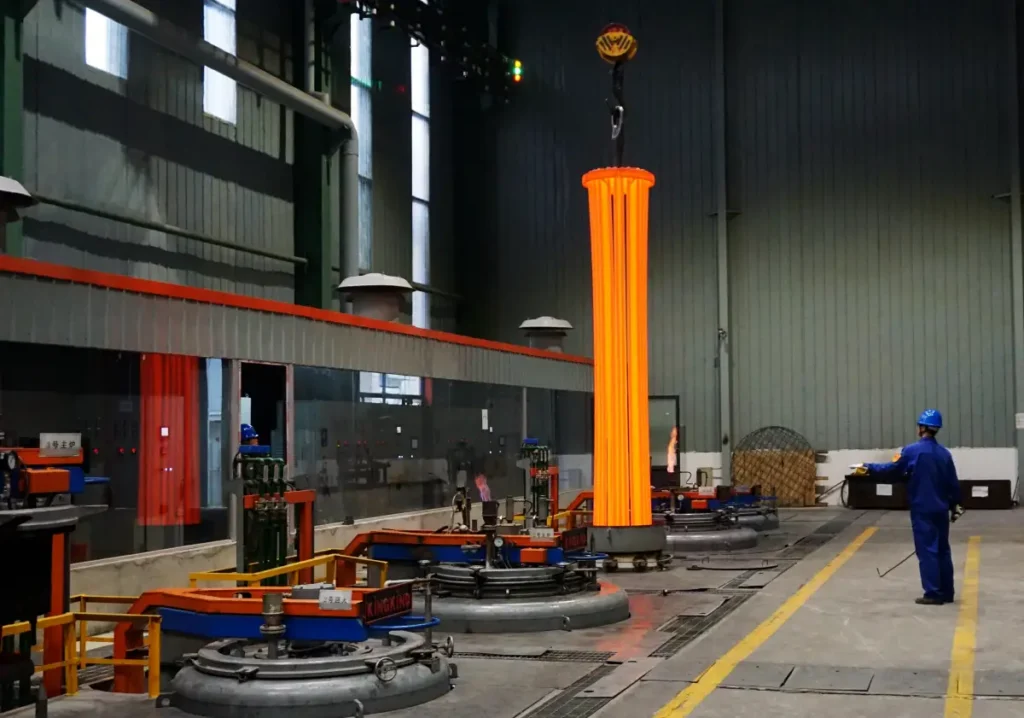 Top Hammer Rock Drilling Tools-Heat Treatment