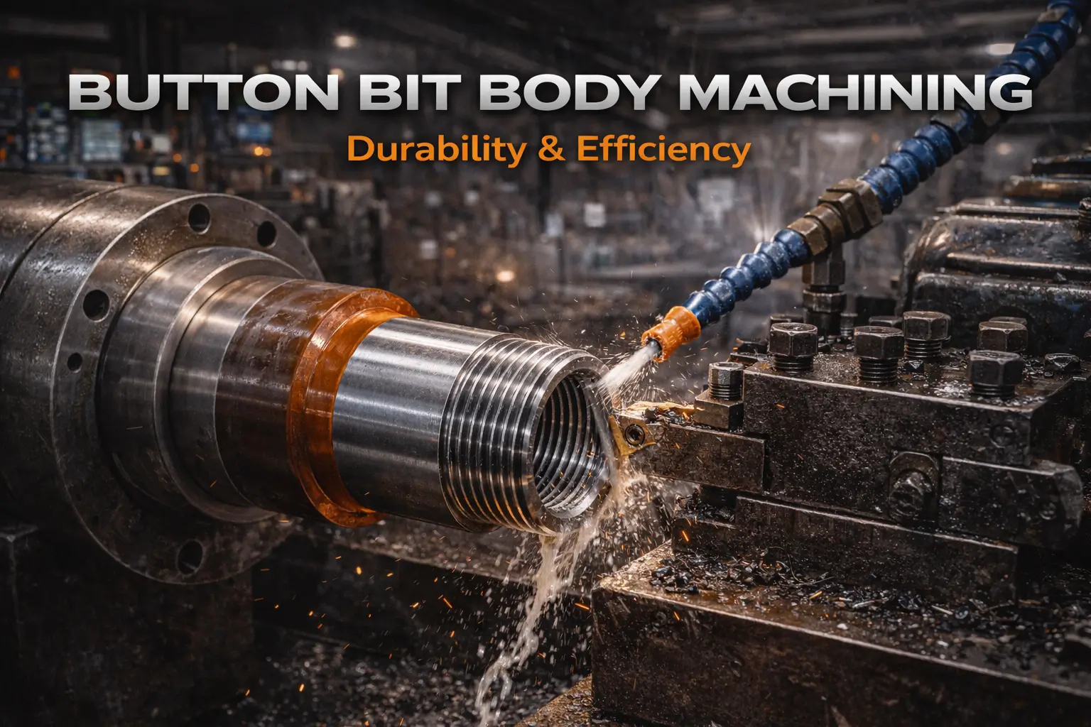 Button Bit Body Machining