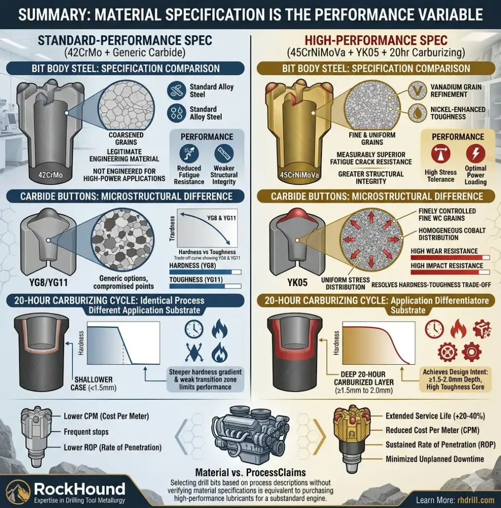 Material Specification Is the Performance Variable