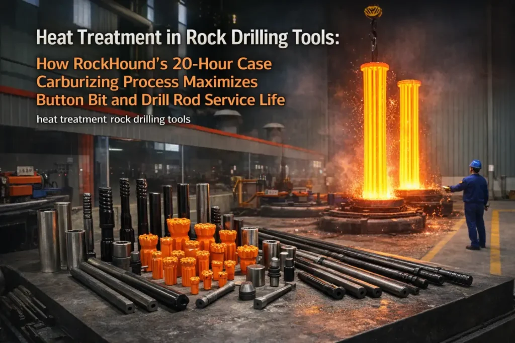 RockHound's 20-Hour Heat Treatment in Rock Drilling Tools